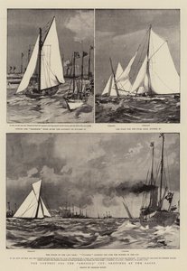 The Contest for the America Cup, Sketches at the Races